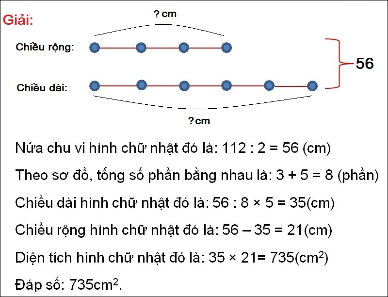 Bài tập 3 Trắc nghiệm về tìm 2 số khi biết tổng và tỉ số có lời giải